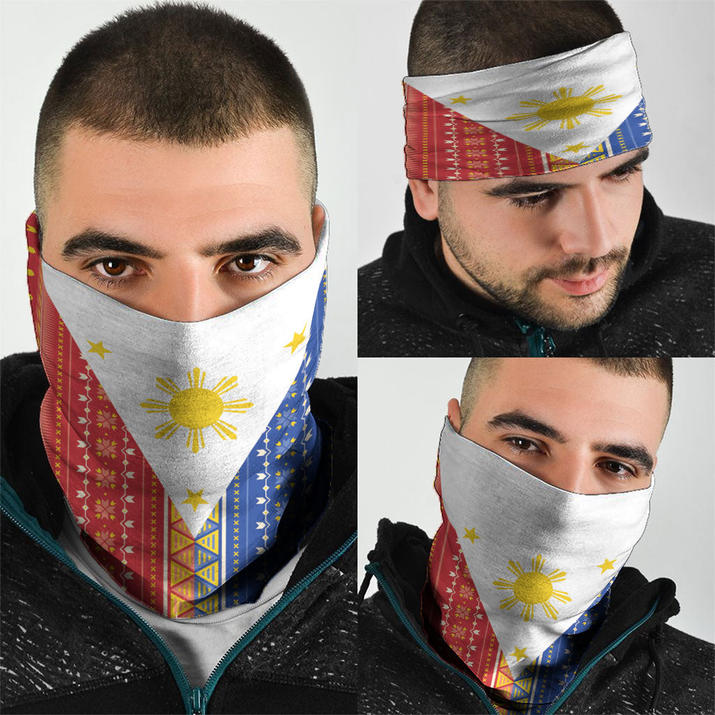 Philippines Sun Neck Gaiter Igorot Tribal Inspiration LT05 - Polynesian Pride