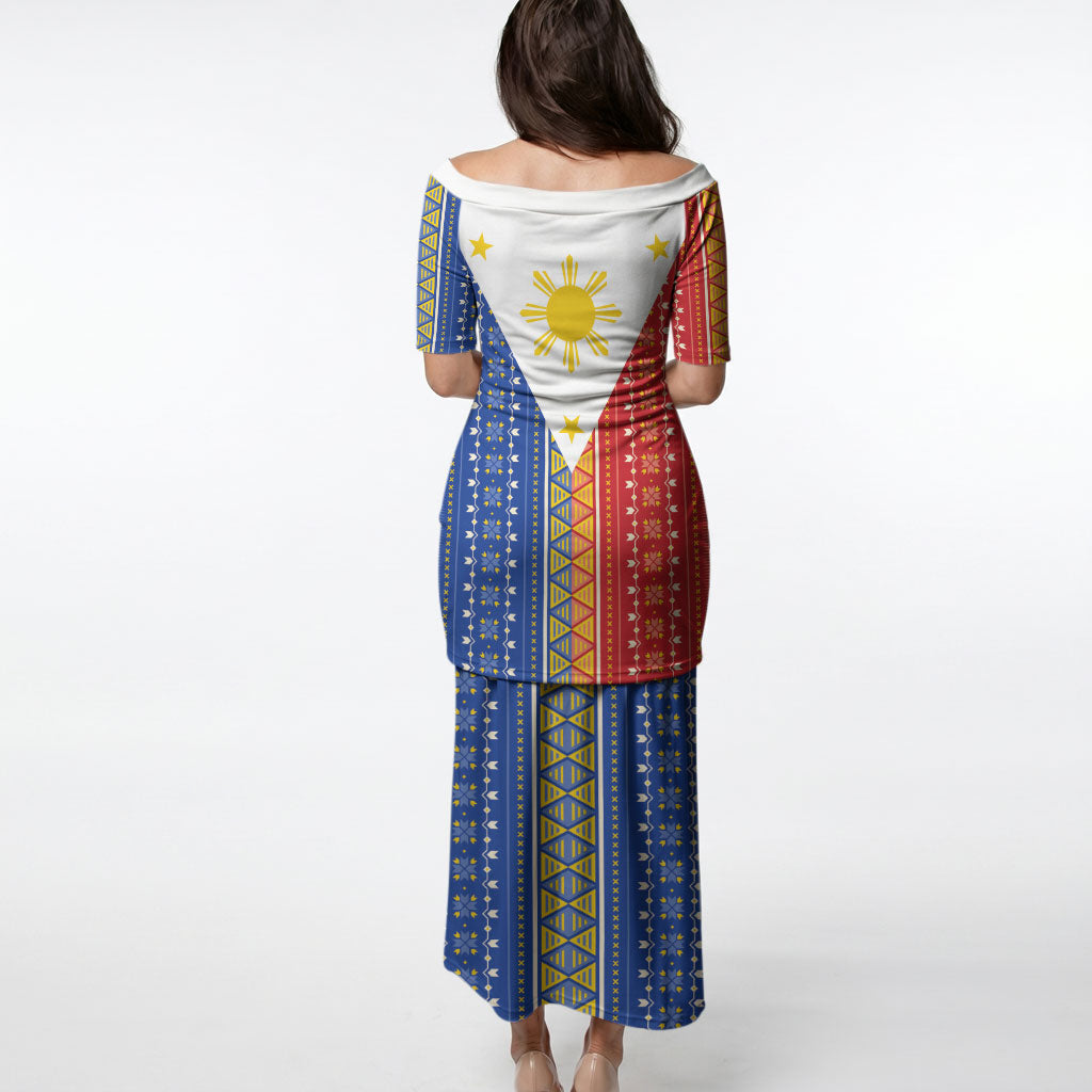 Philippines Sun Puletasi Igorot Tribal Inspiration LT05 - Polynesian Pride
