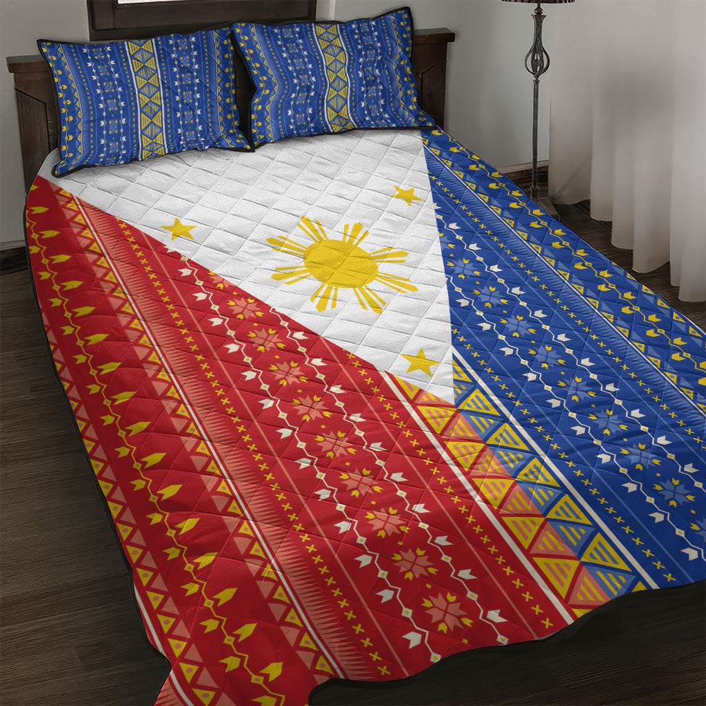 Philippines Sun Quilt Bed Set Igorot Tribal Inspiration