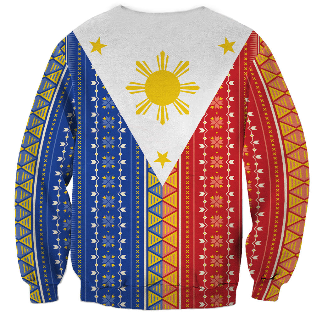 Philippines Sun Sweatshirt Igorot Tribal Inspiration LT05 - Polynesian Pride