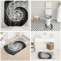 Piko Hawaii Bathroom Set Polynesian Pattern With Maile Pikake Honohono Lei LT05 - Polynesian Pride