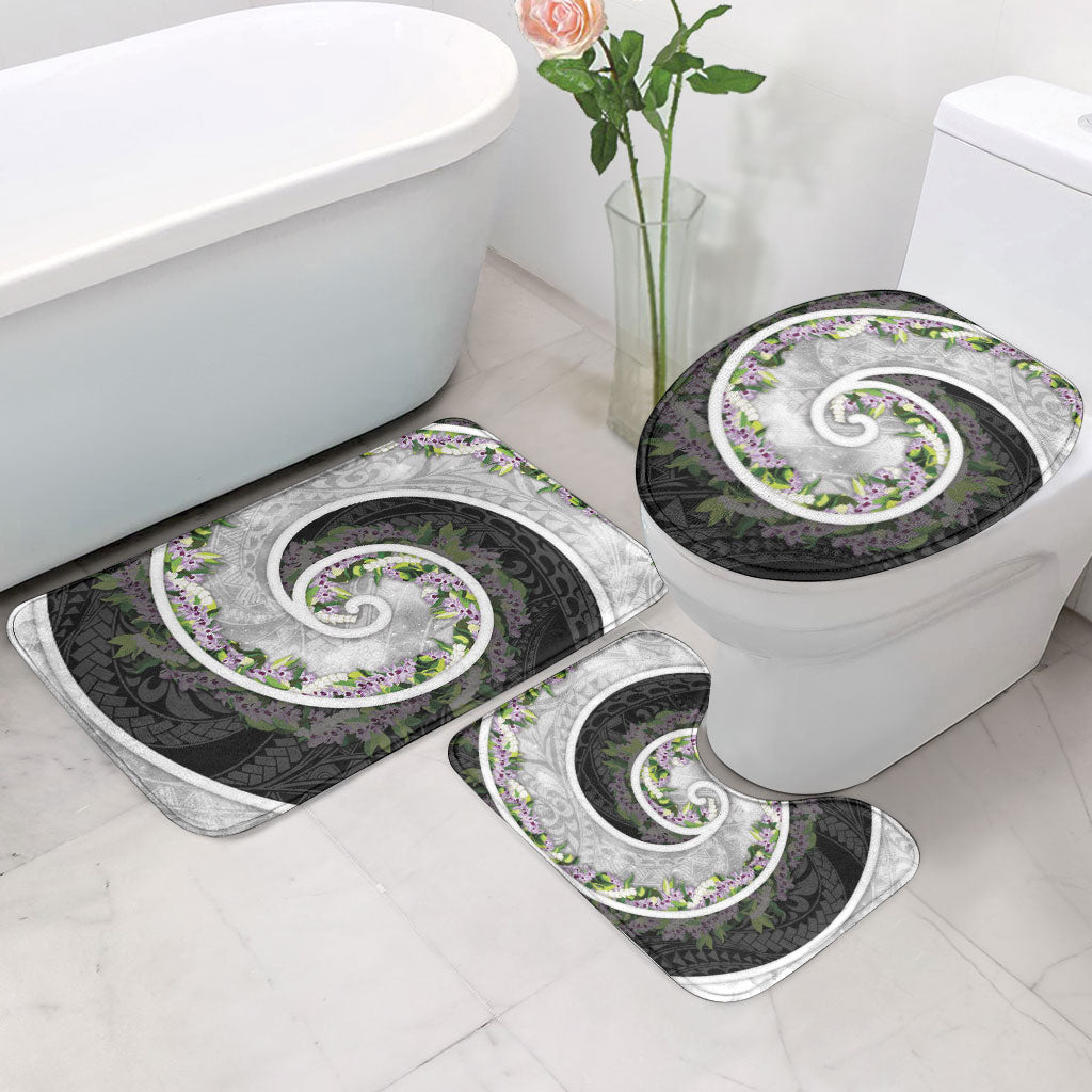 Piko Hawaii Bathroom Set Polynesian Pattern With Maile Pikake Honohono Lei LT05 - Polynesian Pride