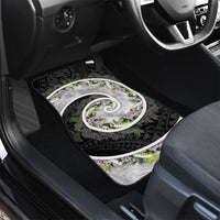 Piko Hawaii Car Mats Polynesian Pattern With Maile Pikake Honohono Lei LT05 - Polynesian Pride