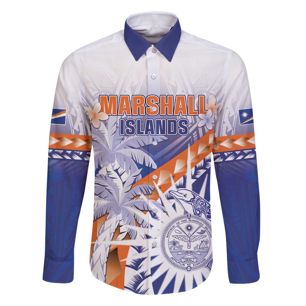 Personalised Marshall Islands Manit Day Family Matching Summer Maxi Dress and Hawaiian Shirt Polynesian Tribal Tattoo Tropical Style