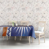 Marshall Islands Manit Day Tablecloth Polynesian Tribal Tattoo Tropical Style