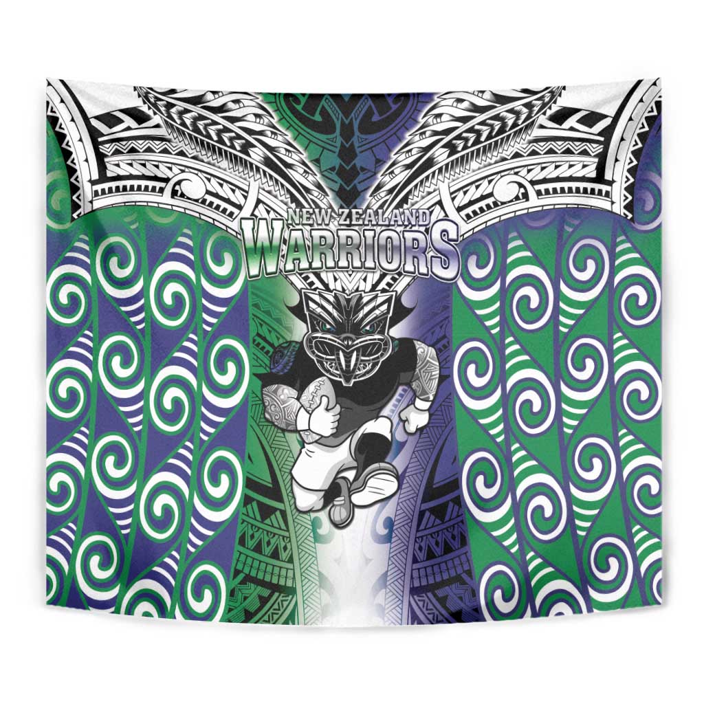 New Zealand Warrior Tapestry Maori Tribal Pattern LT05 - Polynesian Pride