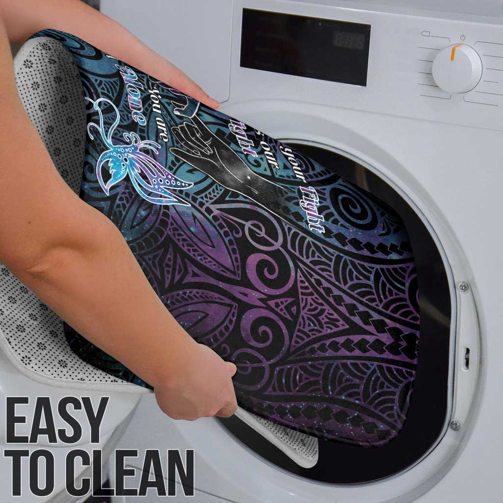 Suicide Awareness Bathroom Set You Are Not Alone - Polynesian Pride