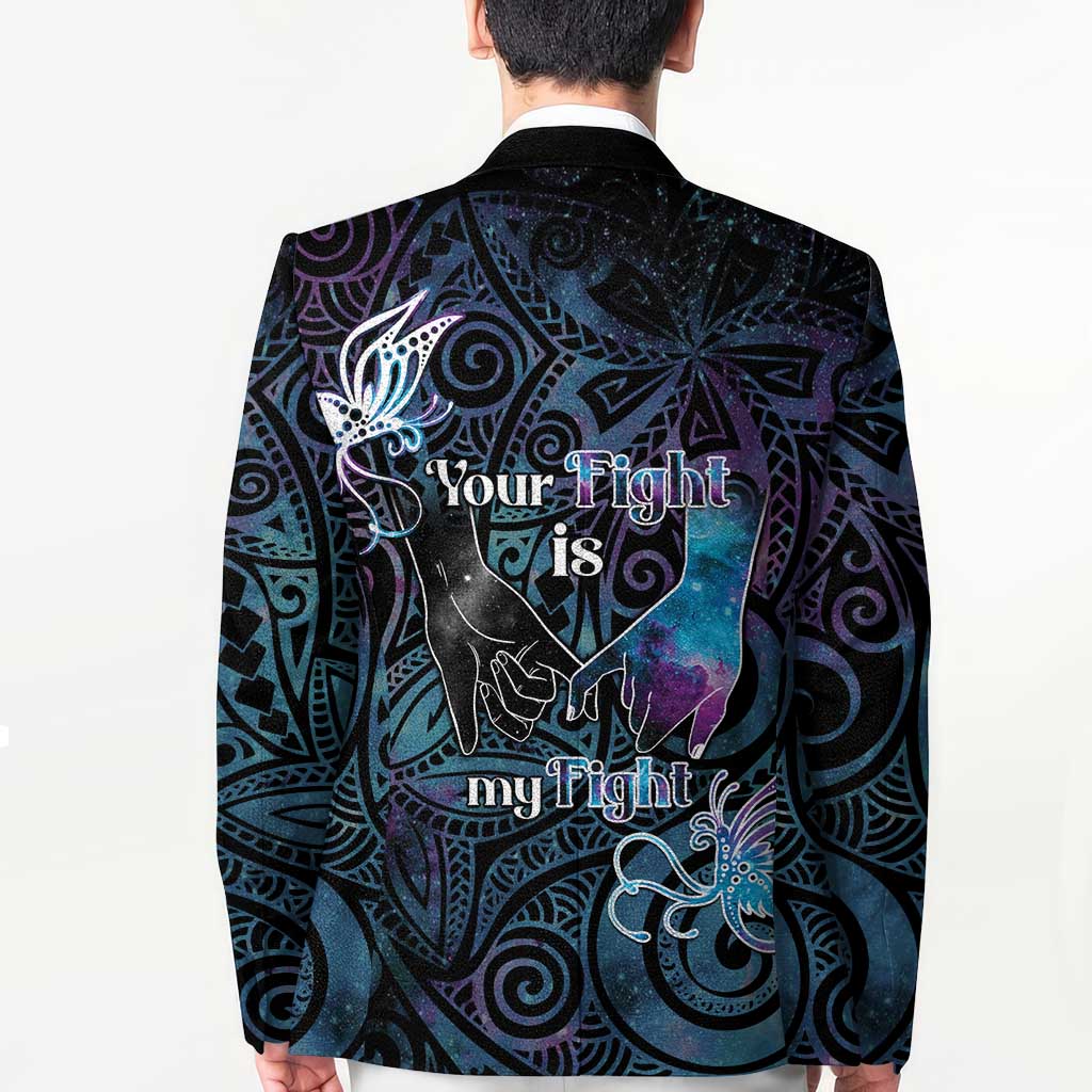 Suicide Awareness Blazer You Are Not Alone - Polynesian Pride