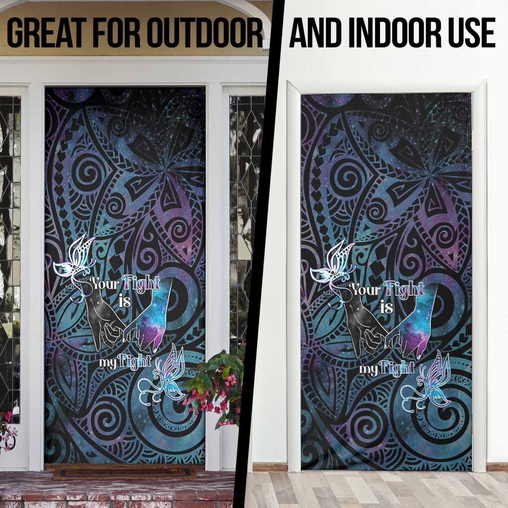 Suicide Awareness Door Cover You Are Not Alone - Polynesian Pride