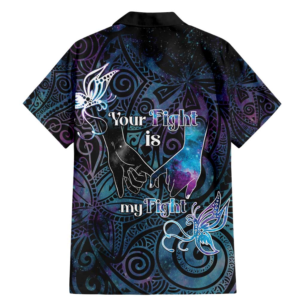 Suicide Awareness Family Matching Puletasi and Hawaiian Shirt You Are Not Alone - Polynesian Pride