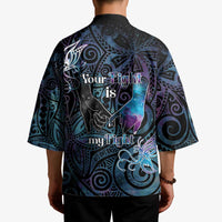 Suicide Awareness Kimono You Are Not Alone - Polynesian Pride