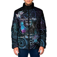 Suicide Awareness Padded Jacket You Are Not Alone - Polynesian Pride