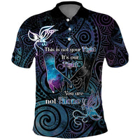 Suicide Awareness Polo Shirt You Are Not Alone - Polynesian Pride