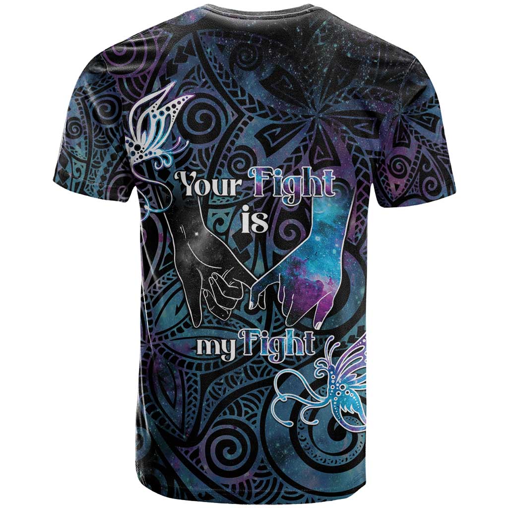 Suicide Awareness T Shirt You Are Not Alone - Polynesian Pride