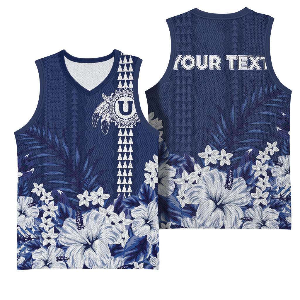 Personalized Utah State Basketball Jersey Polynesian Style LT05 - Polynesian Pride