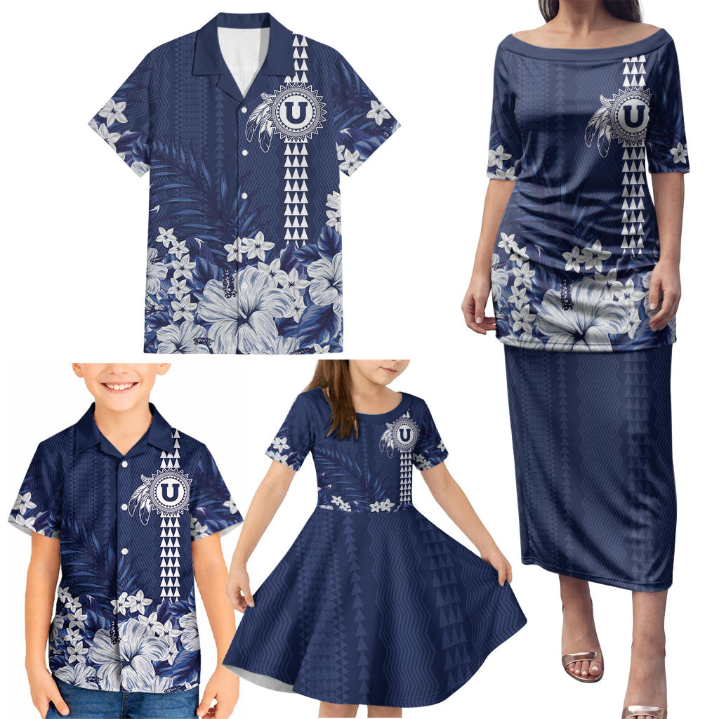 Personalized Utah State Family Matching Puletasi and Hawaiian Shirt Polynesian Style LT05 - Polynesian Pride