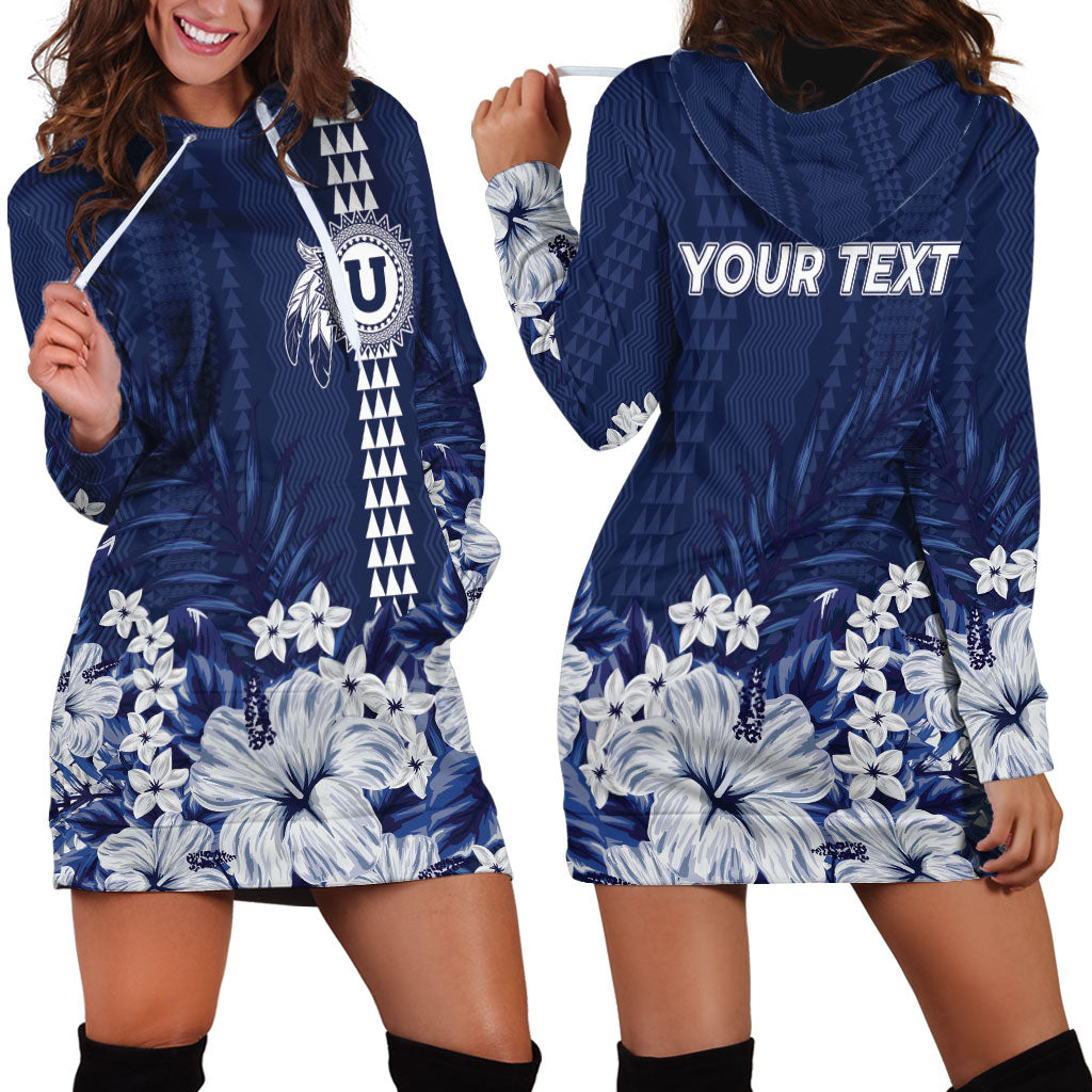 Personalized Utah State Hoodie Dress Polynesian Style LT05 - Polynesian Pride