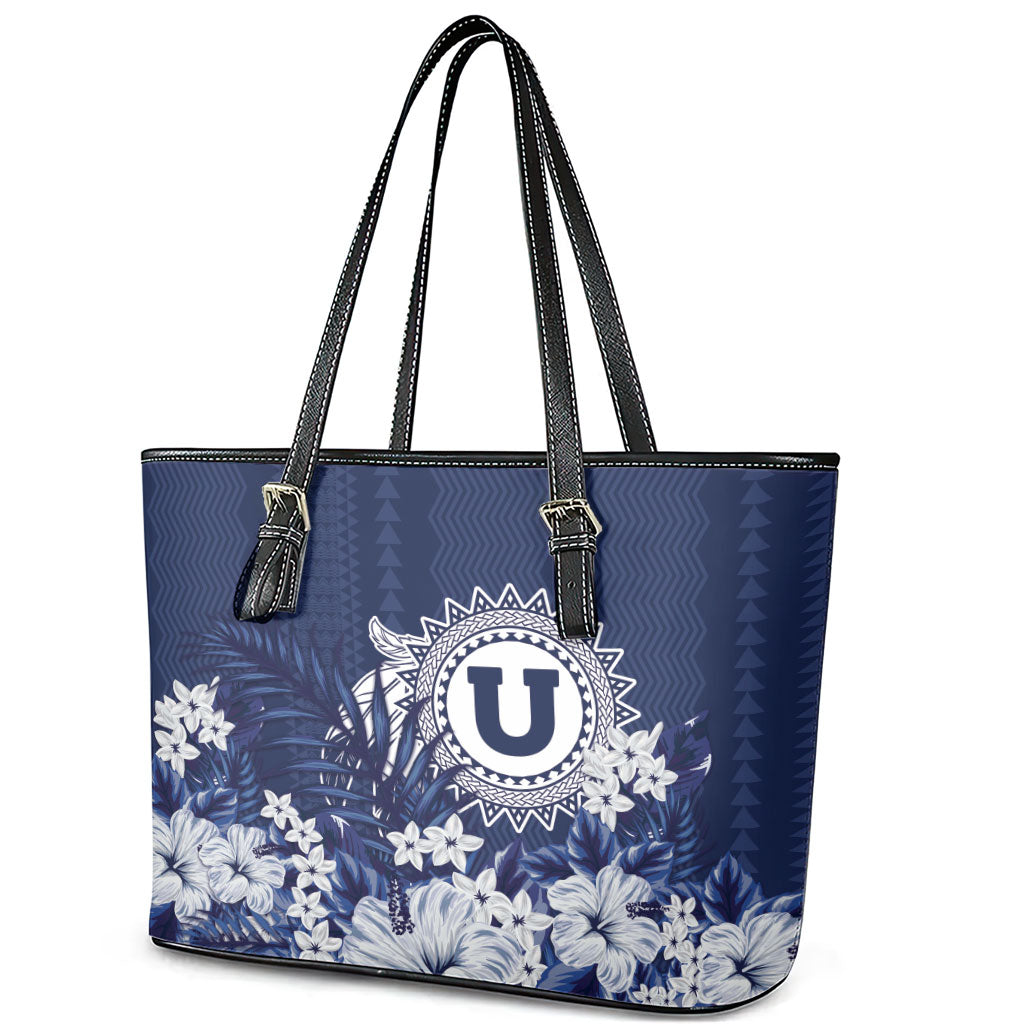 Utah State Leather Tote Bag Polynesian Style LT05 - Polynesian Pride