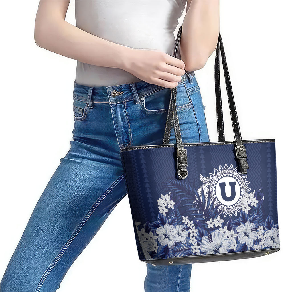 Utah State Leather Tote Bag Polynesian Style LT05 - Polynesian Pride