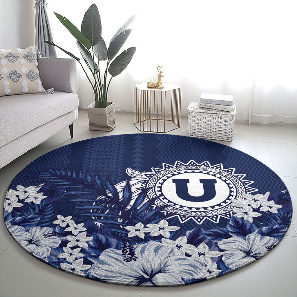 Utah State Round Carpet Polynesian Style LT05 - Polynesian Pride
