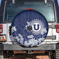 Utah State Spare Tire Cover Polynesian Style LT05 Blue - Polynesian Pride