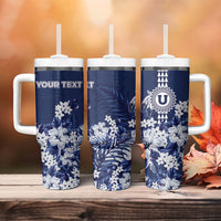 Personalized Utah State Tumbler With Handle Polynesian Style LT05 - Polynesian Pride