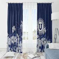 Utah State Window Curtain Polynesian Style LT05 - Polynesian Pride