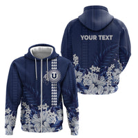 Personalized Utah State Zip Hoodie Polynesian Style LT05 - Polynesian Pride