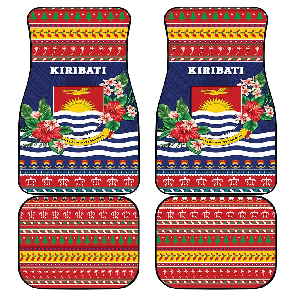 Kiribati Christmas Car Mats Coat Of Arms Tekeraoi Te Kiritimati