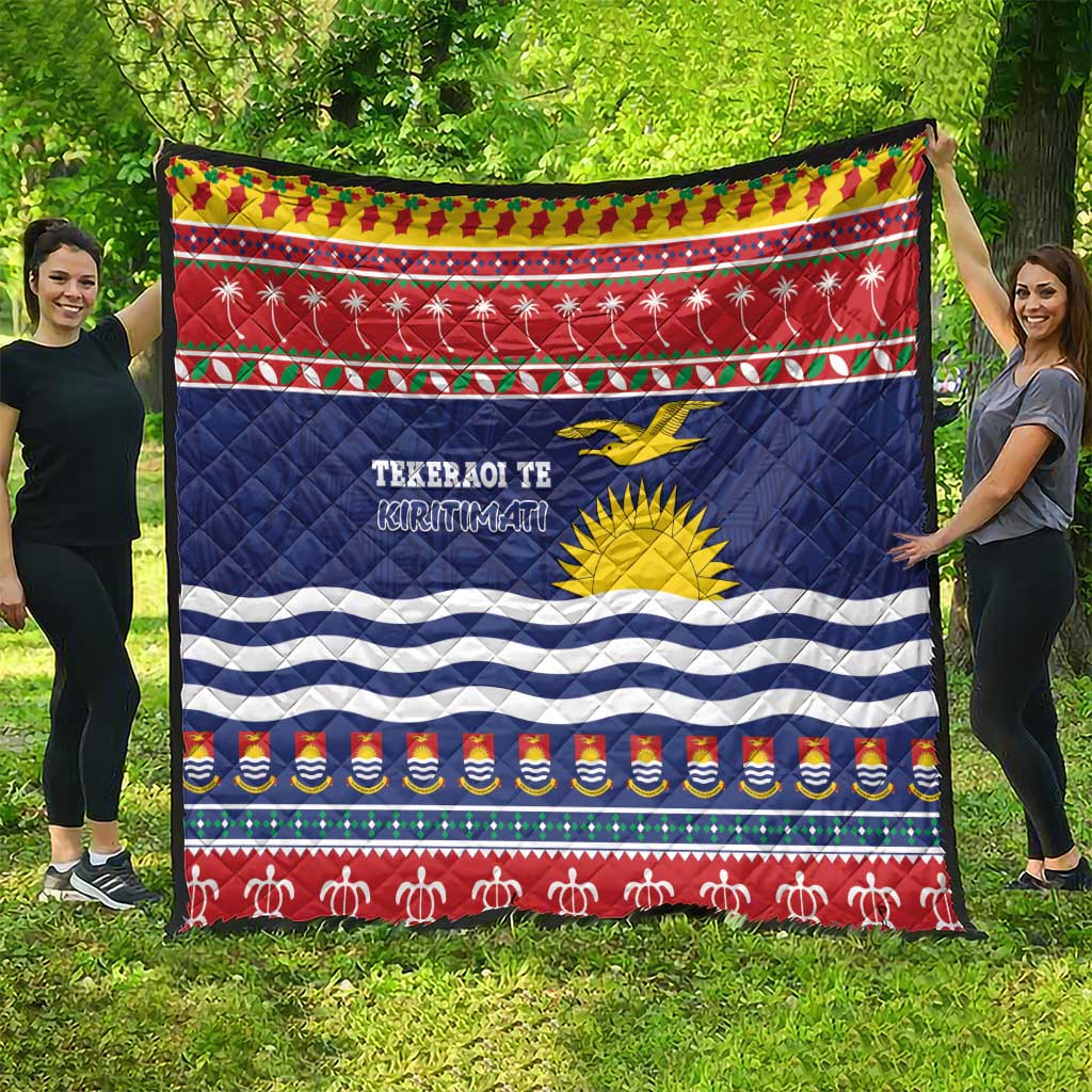 Kiribati Christmas Quilt Coat Of Arms Tekeraoi Te Kiritimati