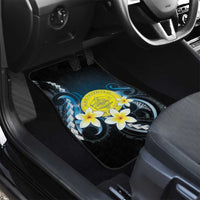 Palau United Nations Day Car Mats Polynesian Curves Plumeria - Polynesian Pride