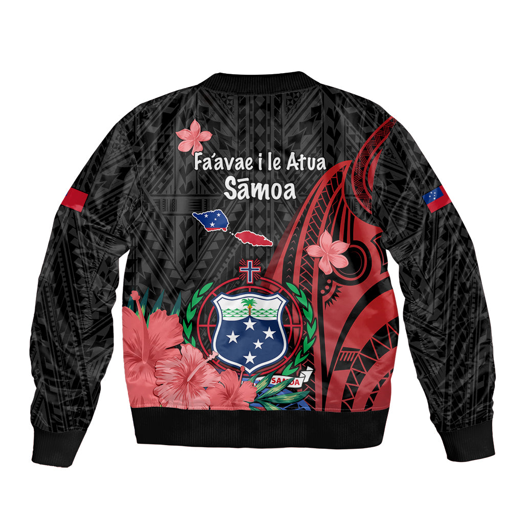 Samoa Independence Day Bomber Jacket Samoan Warriors Ula Fala LT05 - Polynesian Pride