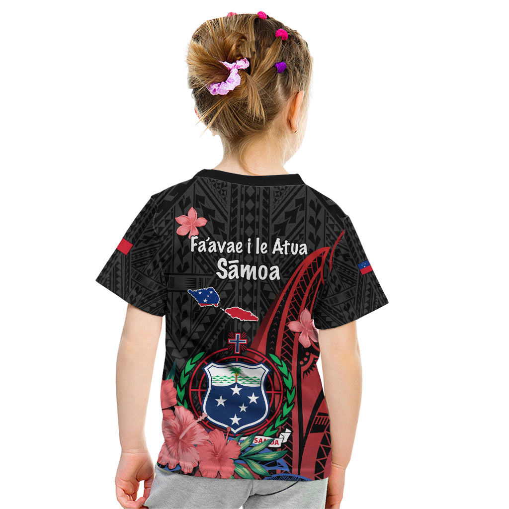 Samoa Independence Day Kid T Shirt Samoan Warriors Ula Fala LT05 - Polynesian Pride