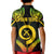 Personalised Vanuatu Father Lini Day Kid Polo Shirt Polynesian Tribal Pattern LT05 - Polynesian Pride