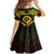Personalised Vanuatu Father Lini Day Kid Short Sleeve Dress Polynesian Tribal Pattern LT05 - Polynesian Pride