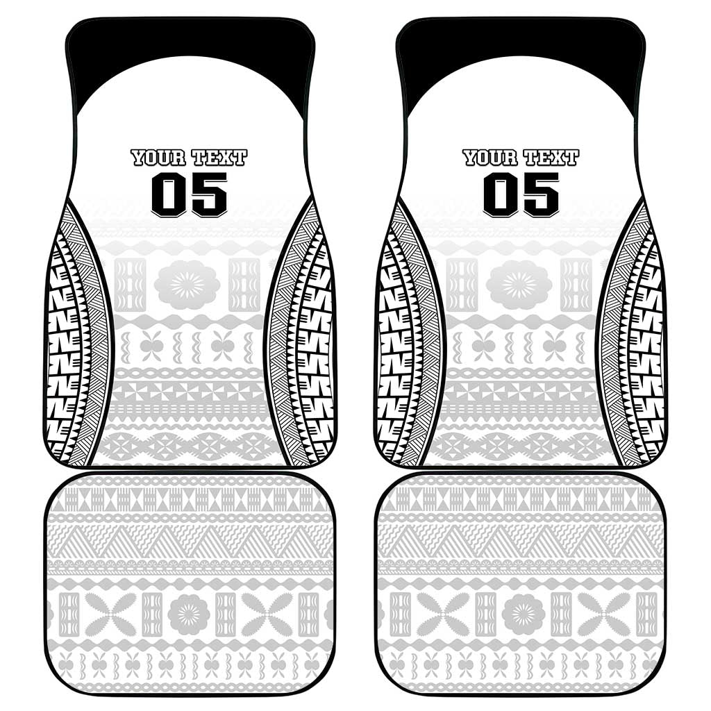 Fiji Tapa Football Car Mats Sporty Style