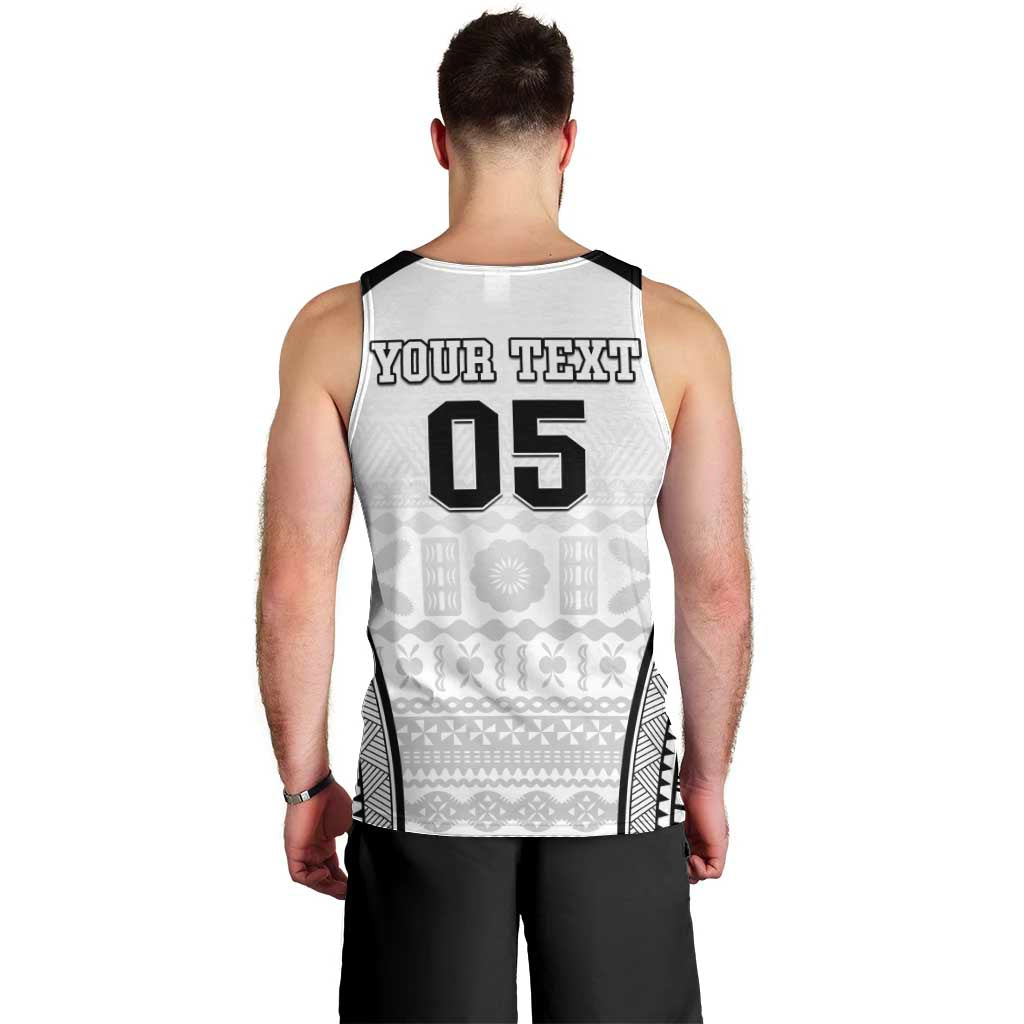 Custom Fiji Tapa Football Men Tank Top Sporty Style