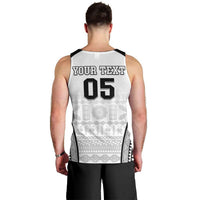Custom Fiji Tapa Football Men Tank Top Sporty Style