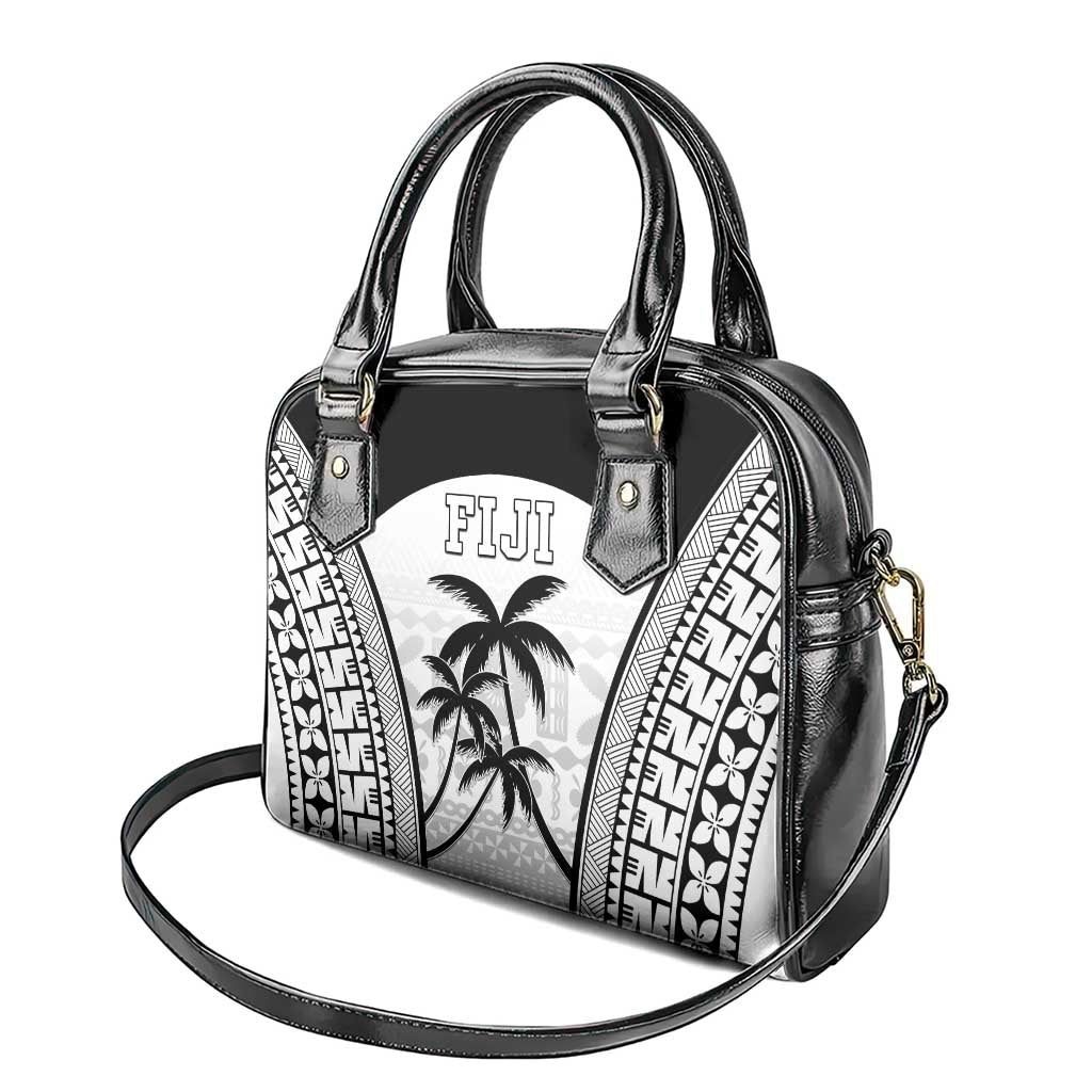 Fiji Tapa Football Shoulder Handbag Sporty Style