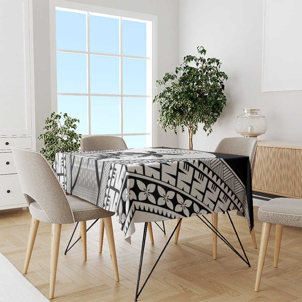 Fiji Tapa Football Tablecloth Sporty Style
