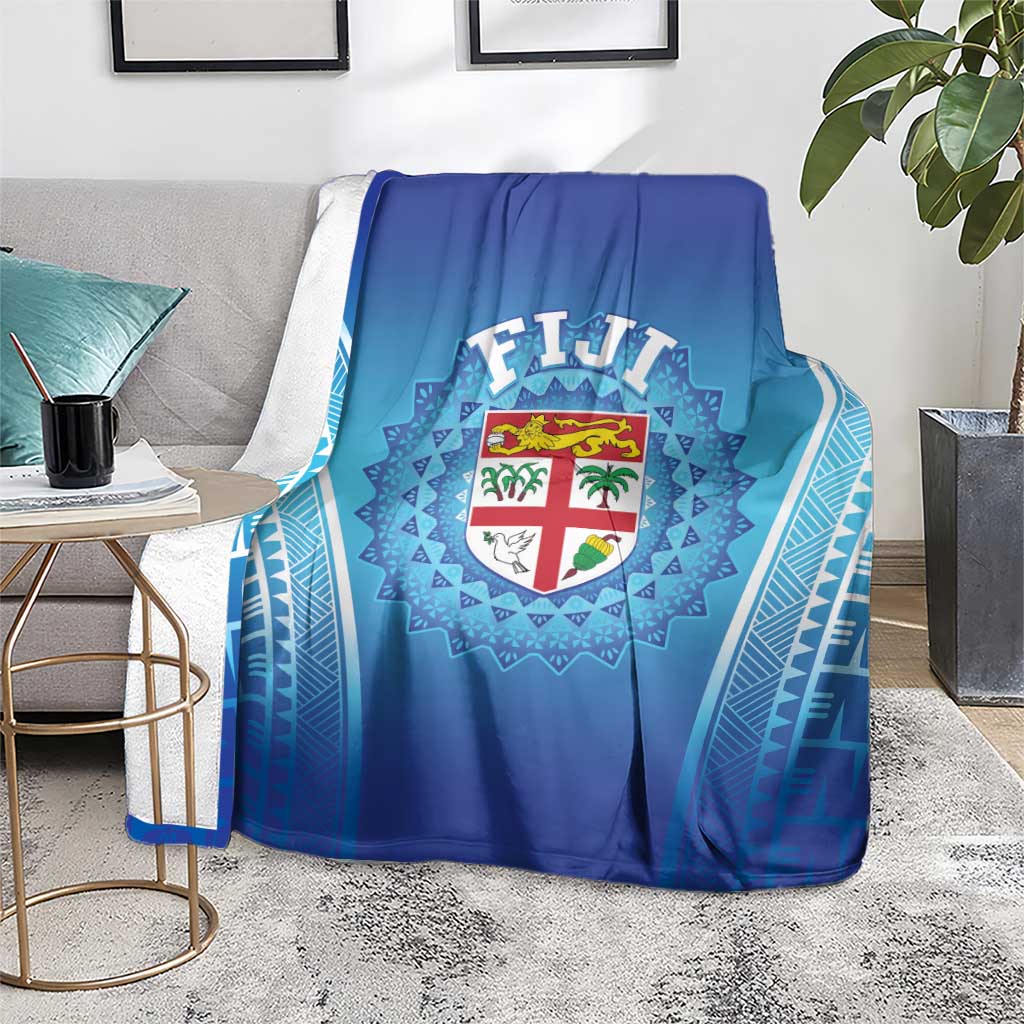 Fiji Football Blanket Fijian Tapa Pattern