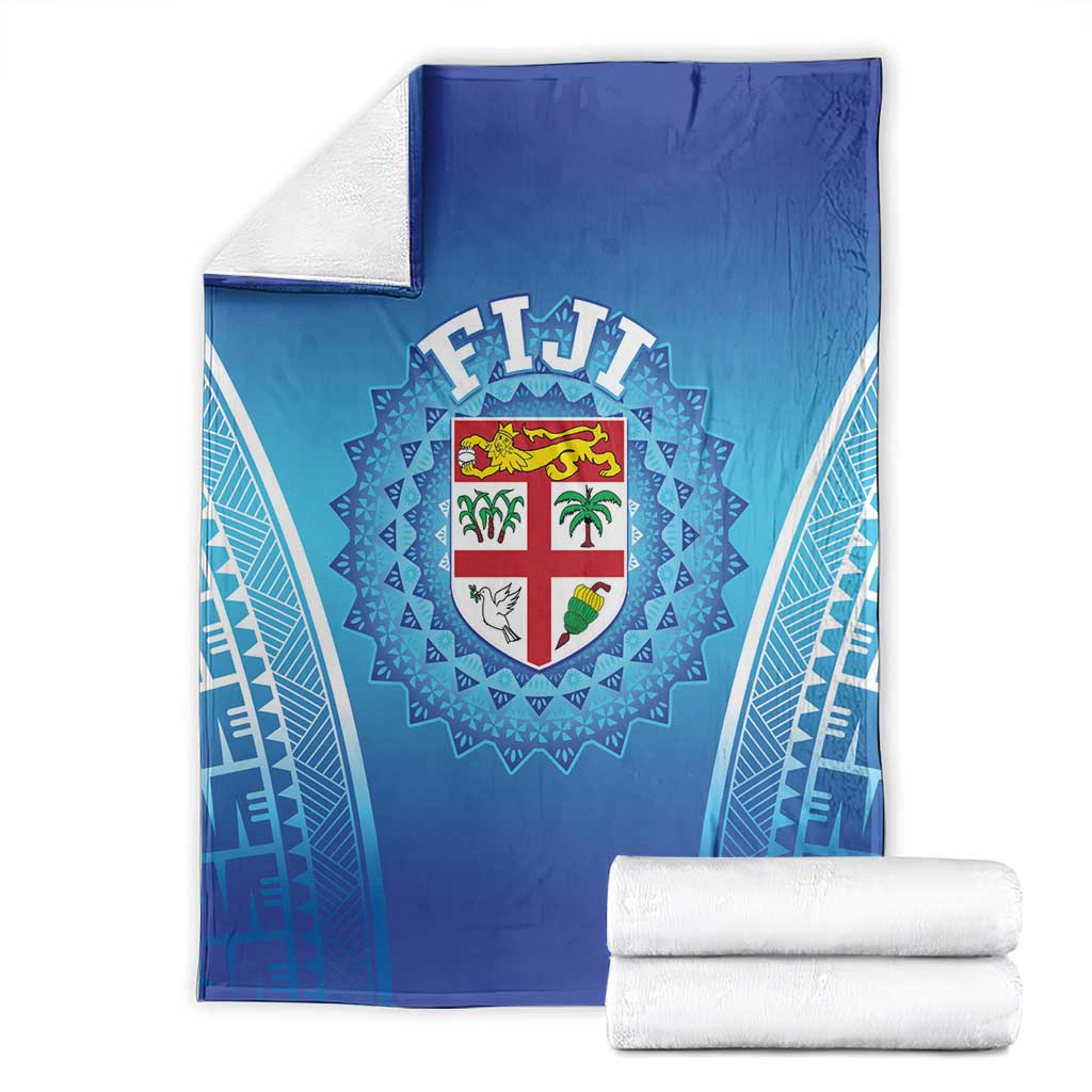Fiji Football Blanket Fijian Tapa Pattern