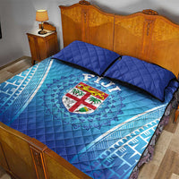 Fiji Football Quilt Bed Set Fijian Tapa Pattern