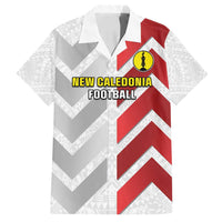 Custom New Caledonia Football Family Matching Off Shoulder Maxi Dress and Hawaiian Shirt Unique Style