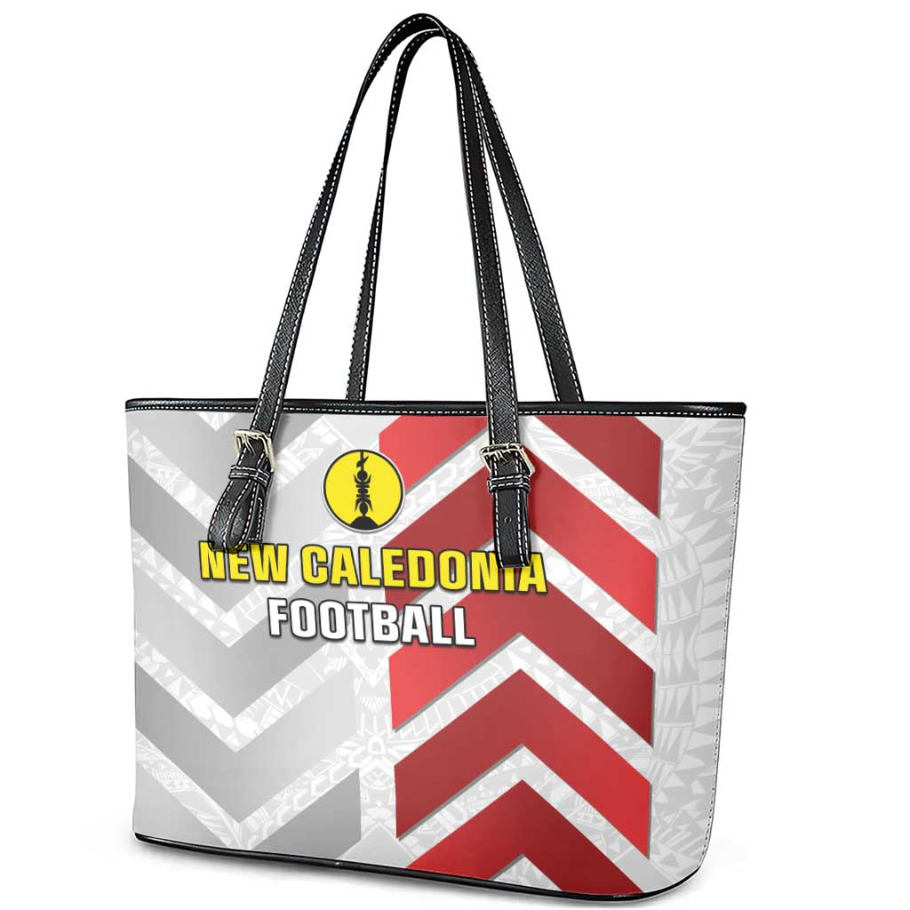 New Caledonia Football Leather Tote Bag Unique Style
