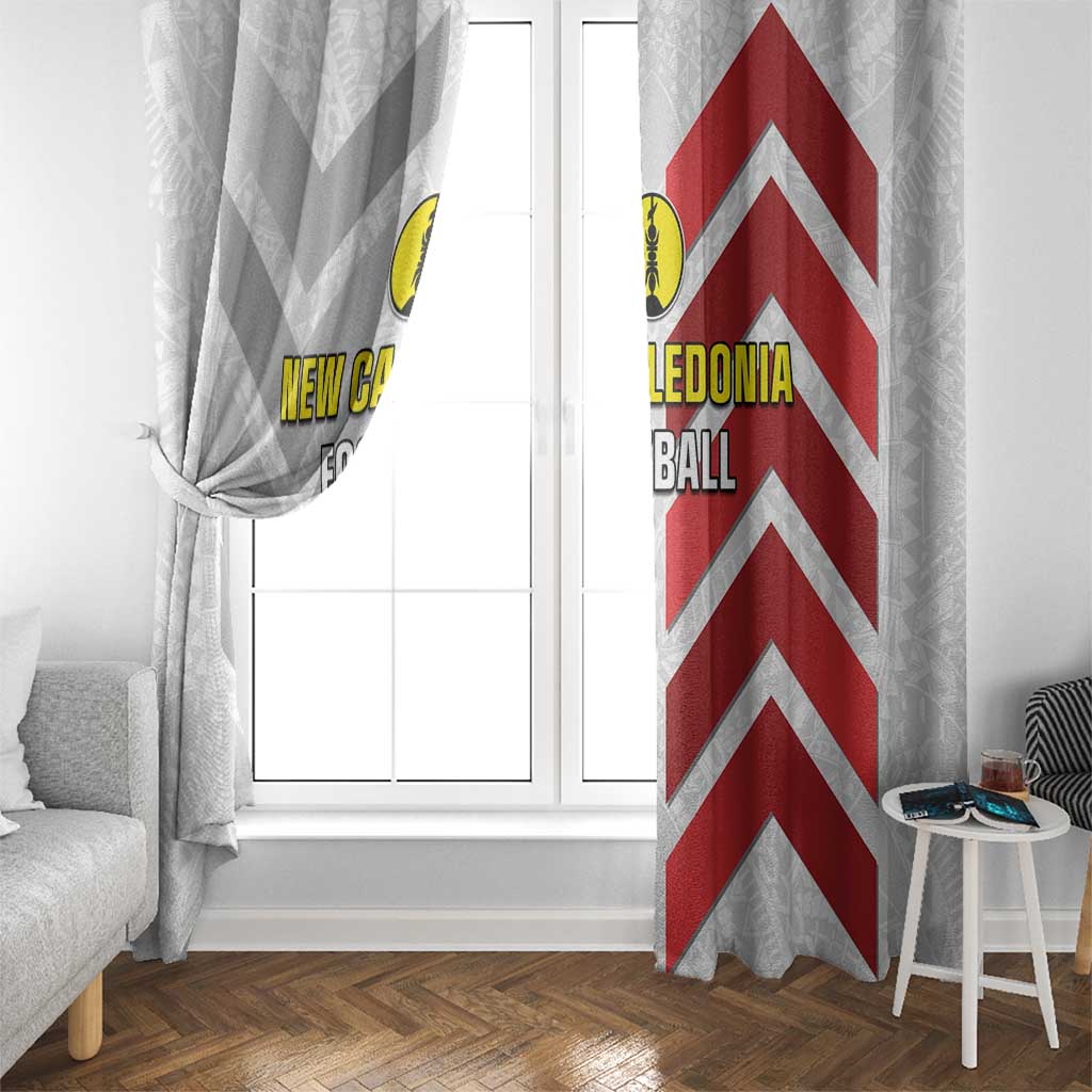 New Caledonia Football Window Curtain Unique Style