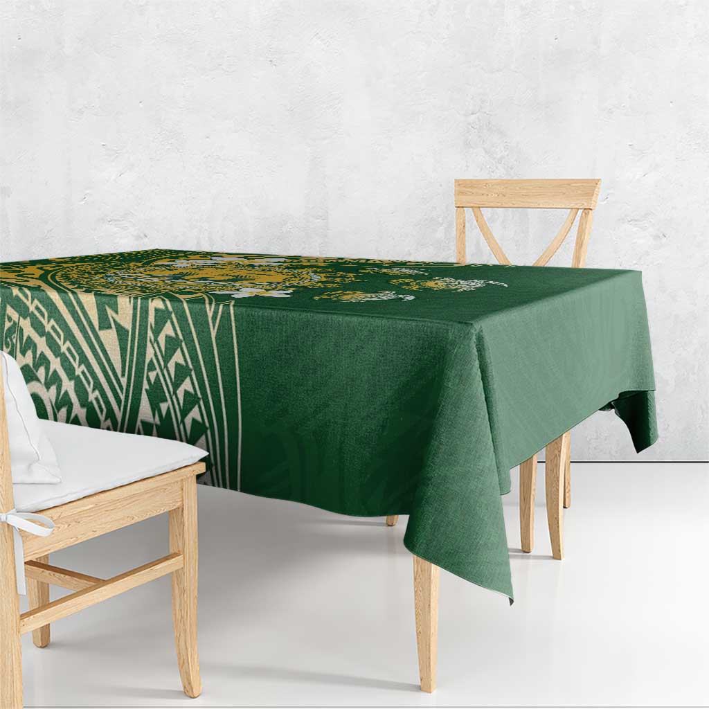 Cook Islands 15 Finest Tablecloth Plumeria Polynesian Turtle