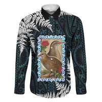 New Zealand Weka Family Matching Summer Maxi Dress and Hawaiian Shirt Maori Hen Koru Pattern
