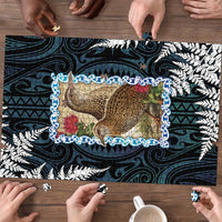 New Zealand Weka Puzzle Maori Hen Koru Pattern LT05 - Polynesian Pride