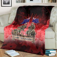 Australia And New Zealand ANZAC Day Blanket Soldiers Lest We Forget